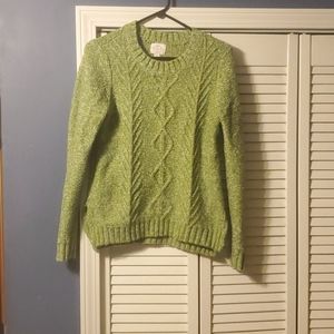 St john's bay cable knit sweater